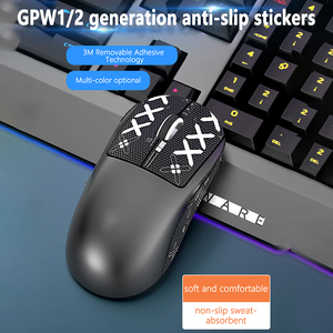 1pc鼠标防滑贴纸鼠标手柄胶带溜冰鞋手工贴纸吸汗罗技G Pro X超光GPW无线鼠标 - Product Image 2