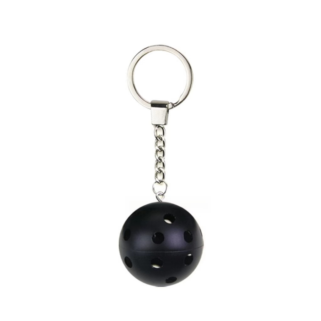 Boule trouée noire