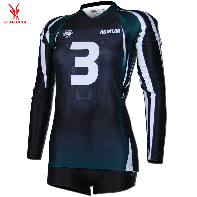 Uniforme de volley-ball en Jersey, nouvelle tenue de sports pour femmes, vêtements Design n ° 39s