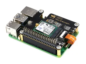 Adattatore Waveshare PCIe to M.2 per Raspberry Pi 5, supporta protocollo NVMe M.2 unità a stato solido, cappello + Standard - Product Image 4