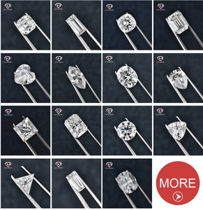 Loose <strong>Moissanite</strong> Stone <strong>Round</strong> <strong>Cut</strong> Shape White Color VVS1 3mm To 18mm China Gemstone Supply Factory Wholesale - Product Image 6