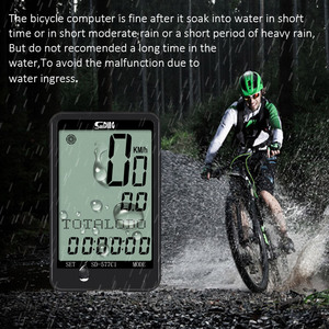 Factory Direct Sales Wireless Large Size Screen Backlight <strong>Cycling</strong> Speedometer Bicycle <strong>Computer</strong> with Hide Menu Mode - Product Image 2