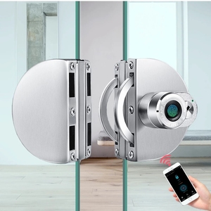 Tuya APP parmak izi akıllı cam kapi kilidi/elektronik tuş kilidi uzaktan kumanda akıllı kilit - Product Image 1