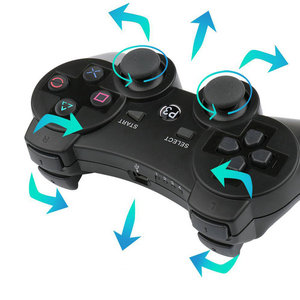 RGEEK PS3 controlador inalámbrico de alta calidad joystick controlador de juego para PS3 juego controlador de descarga eléctrica dual - Product Image 5