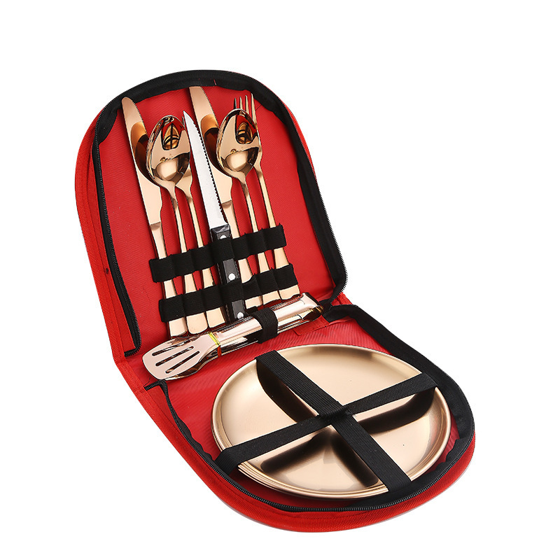 Rose Gold Double Set (Red Cloth Bag)