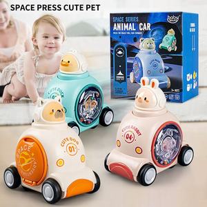 Factory Manufacture Toy Vehicle Cartoon Design Space Animal Plastic Puzzle <strong>Model</strong> Bus Diecast Kids Toy <strong>Car</strong> - Product Image 2