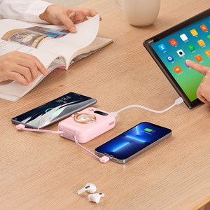 ICARER FAMILY Power Bank für Telefon tragbar 10 W ultra-schlanke Power Bank wiederaufladbar Typ-C Eingang/Ausgang für Telefon Familienverwendung - Product Image 6