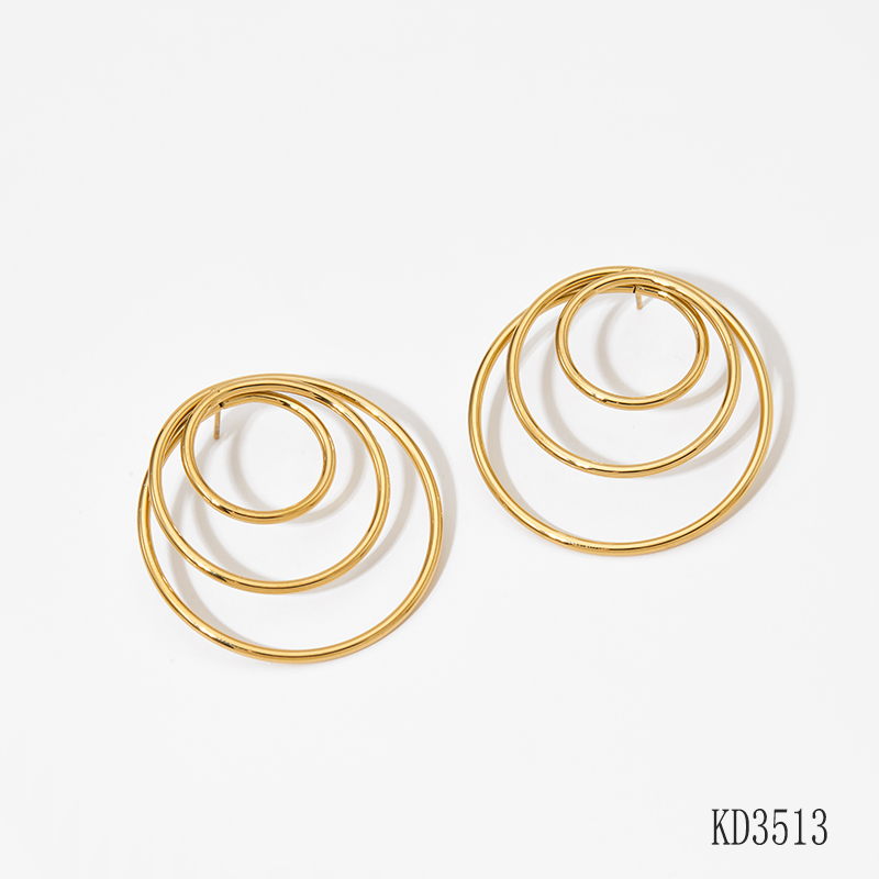 Boucles d'oreilles en or -- KD3513
