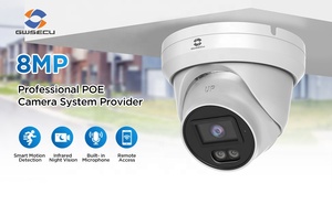 GWSECU 8MP室外室内家庭商业监控即插即用P2P AI运动记录迷你廉价4K PoE安全IP摄像机 - Product Image 2
