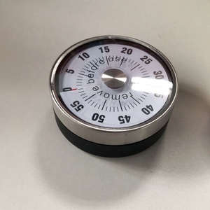 Cute table rotary rotating desk dial alarm analog kitchen fridge magnet custom countdown clock timer di cottura con logo di marca - Product Image 3