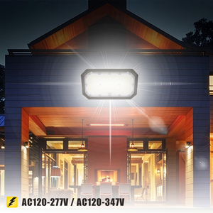 防水IP65 LEDプロジェクターランプ屋外LEDフラッドライトAC120V 277V