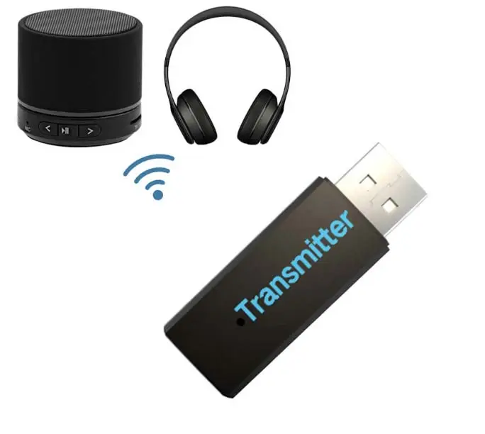 Transmetteur bluetooth 5.0, Mini USB, adaptateur de musique stéréo, pour PC TV et voiture