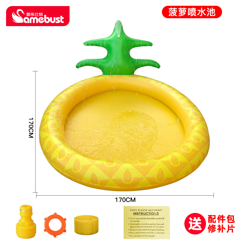 Piscine Ananas à Jet d'Eau