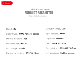 13000mAh taşınabilir kaynak için TECNO itel Infinix cep güç bankası - Product Image 3
