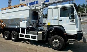 סינוטרוק הובו משאית אנפו מערבל חומרי נפץ מערבל הטאק עם מנוף - Product Image 3