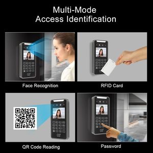 Gesichts erkennung Anwesenheit maschine wiegand qr Code leser RFID-Zeit zugangs kontroll produkte - Product Image 4