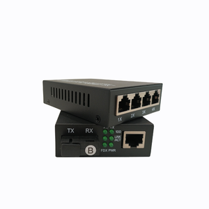 IEEE Standard 10/100Mbps Optischer Netzwerk-Switch mit QoS Poe Sfp Media Converter
