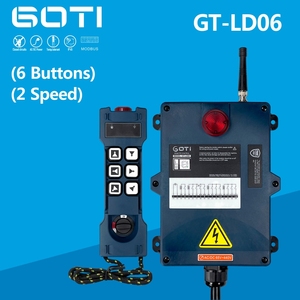 Hochwertige Fernbedienung GT-LD06 6 Schlüssel Dual Speed Universal Speed Remote Fixed Code Wasserdicht für die Industrie - Product Image 5