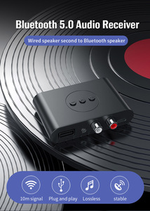 B21 Small USB <strong>Input</strong> MB3 Player Wireless Aux Adapter NFC <strong>Bluetooth</strong> 3.5mm Audio Out Receiver - Product Image 2