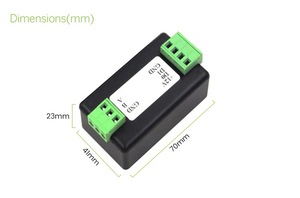 Convertidor RS485 a Wiegand de 26/34 bits para sistema de control de acceso biométrico - Product Image 2
