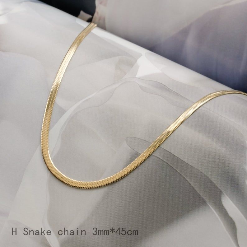 Chaîne serpent H 3mm45cm