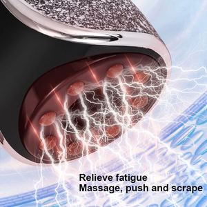 Appareil de massage à ventouses électrique 3 en 1 Appareil de thérapie par ventouses et grattage intelligent avec 12 niveaux de température pour l'application de la taille des jambes - Product Image 3