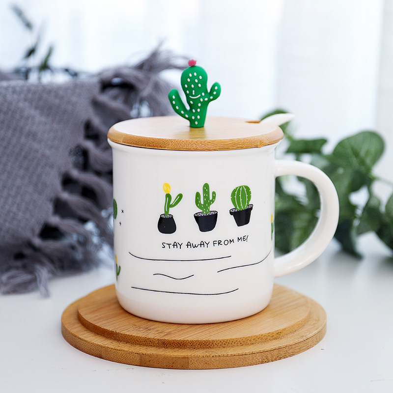 Seaygift 2021 Most Funny Promotional Valentine Gifts <strong>Cactus</strong> Ceramic <strong>Coffee</strong> <strong>Mug</strong> 16oz Porcelain Milk Tea Cup - Product Image 4