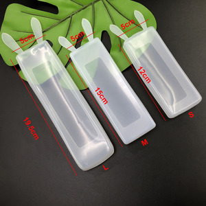Custodia protettiva antipolvere in Silicone per orecchio di coniglio trasparente per telecomando TV - Product Image 4