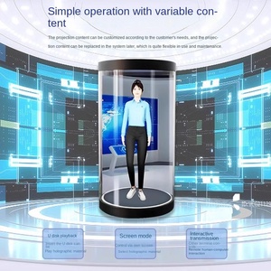 All-In-One AI dijital insan etkileşimi sistemi sanal akıllı Self-Service Hologram ekipmanları - Product Image 3
