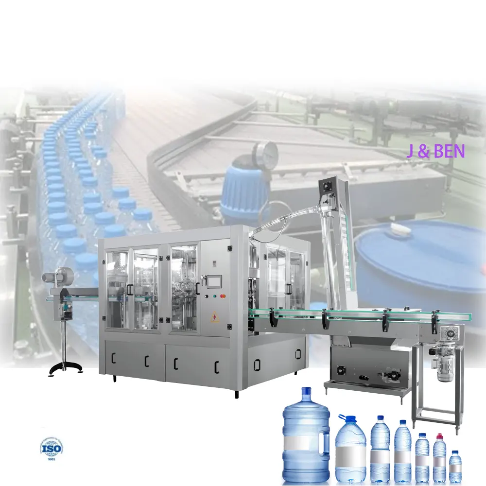 Volledig Alkalische Waterprijs Watervulmachine Productielijn