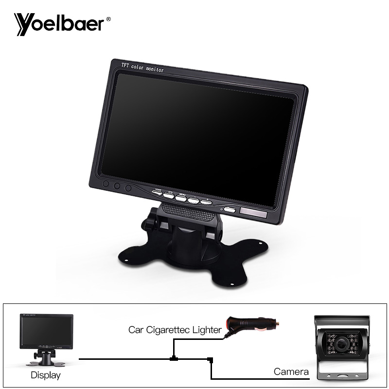 7 inch monitor with 1PC Camera +15M Cable