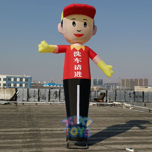 XIXI צעצועי פרסום 3m H מנופף ידיים אוויר רקדנית ריקודים מתנפח בובה