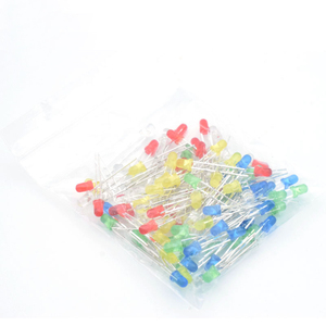 ไฟไดโอด LED 3มม. มีหลายสีสำหรับการใช้งานที่หลากหลาย - Product Image 3