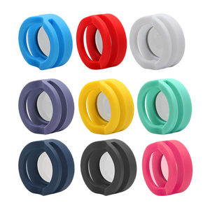 Customize Round <strong>Small</strong> Case GPS Locator Tracker Shockproof Pet Collar Silicone Protective Cover for <strong>Apple</strong> Airtags Protective Case - Product Image 4