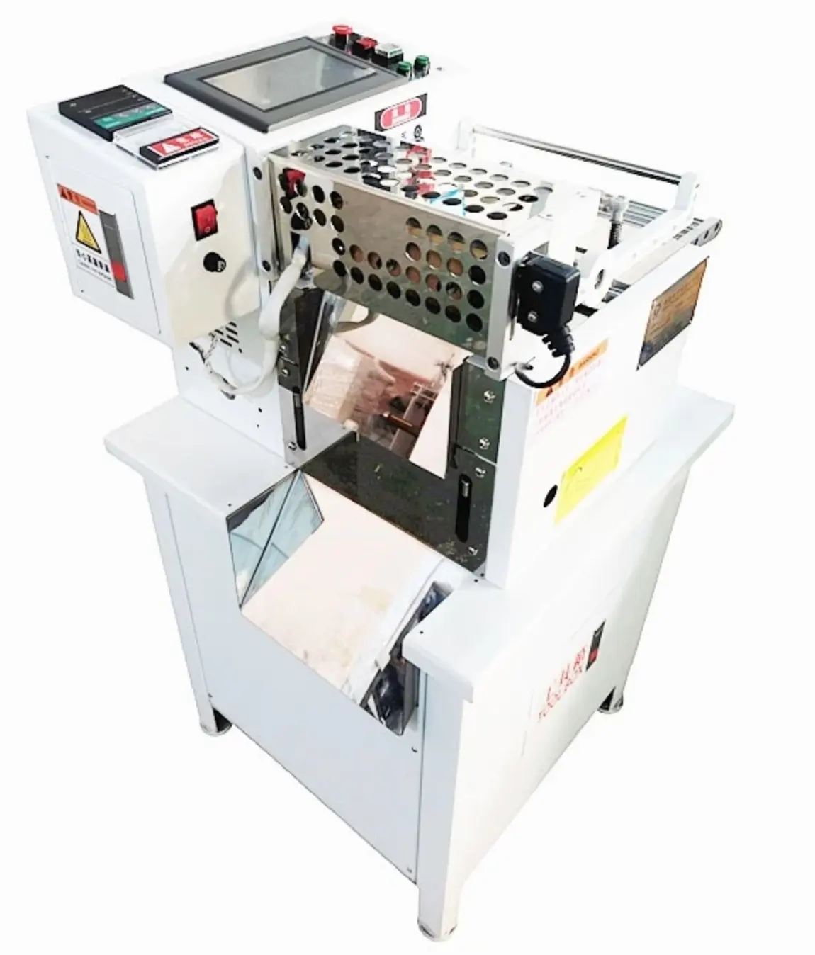 Máquina cortadora de papel de impresión de cinta de satén de computadora
