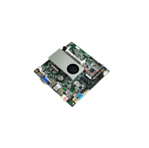 Elsky I5マザーボードミニItxコアI5-5200UスマートファンVGA 1HDMI LVDS/EDP 3画面ディスプレイPOS用オールインワンPC