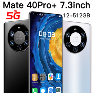 Barato M40 Pro + Smartphone 12GB + 512GB 24mp + 50mp Desbloqueo facial Pantalla completa Android 14 Teléfono celular Teléfono inteligente - Product Image 5