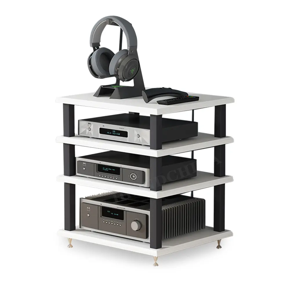DK-003 2-4 Layer Desktop Kleines Rack Audio Rack Leistungs verstärker Schrank Kopfhörer verstärker Amp Drucker Rack Soundkarte Decodierung