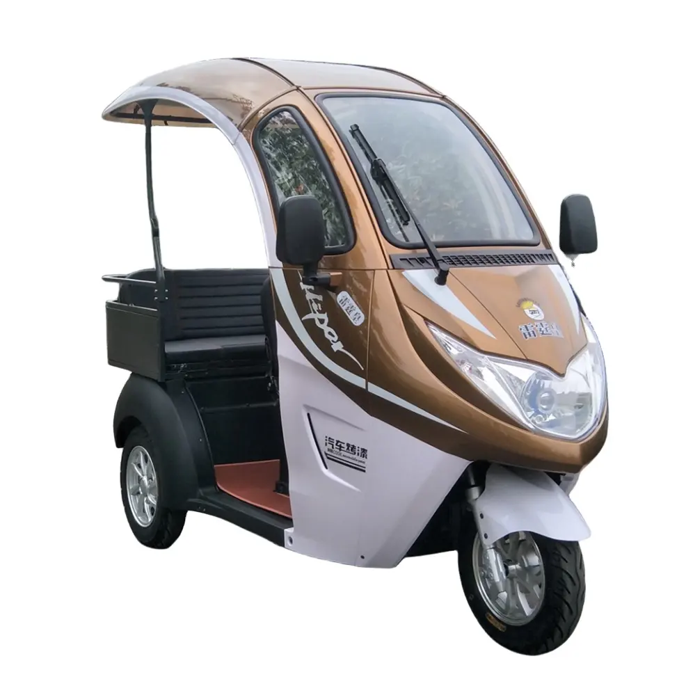 Hot Bán Mở Cơ Thể Điện Golf Cart Ba Bánh Xe Xe Máy Scooter 60V 800W 1000W Cho Người Lớn