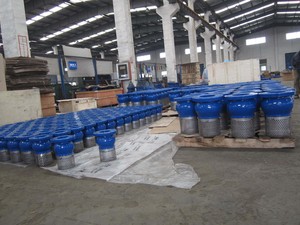DN300 DN400 DN500 DN600 DN800フットバルブ鋳造ダクタイル鋳鉄PN10 PN16DIポンプ用途用フランジ付きフットチェックバルブ - Product Image 6