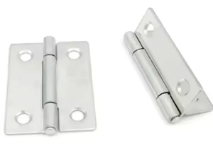 Stainless Steel Button Plugs with E-<strong>chain</strong> Zinc and Galvanised Finish <strong>Welded</strong> Construction - for Door and Window Hinges. - Product Image 2