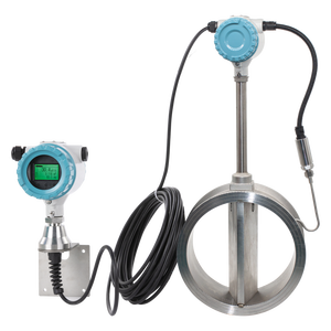 Medidor de flujo Vortex de alta calidad 4-20mA Pulse RS485 Salida de señal Medidor de flujo de gas líquido Compensación de temperatura y presión - Product Image 2