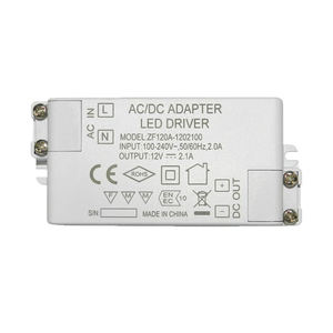 AC 100-240V to DC <strong>12V</strong> 2A Power Supply with LED Transformer <strong>12V</strong> 2A LED <strong>Driver</strong> for 24W LED Strip 24V Intelligent Power Supply