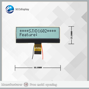 SJXD162A Elektronische Anzeige IIC-Schnitts telle unterstützung Praktische benutzer definierte Zahnrad art Highlight-Preis LCD-Icd-Anzeige - Product Image 4