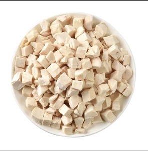 All'ingrosso 85g/bottiglia di salmone atlantico liofilizzato con la pelle cruda taglio a metà pancia tratta snack cibo per cani e gatti - Product Image 1