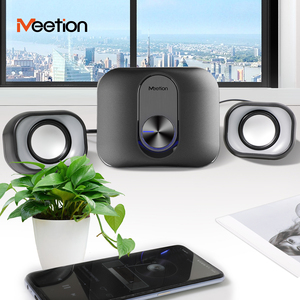 Meetion SP2110 escritorio estéreo ordenador Audio escritorio hogar Notebook 2,1 altavoz con cable altavoz de la computadora - Product Image 3