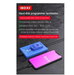 IBOX2 BGA110 Programmer iBox für iPhone 6 bis 11 Pro Max für iPad NAND Daten änderung Schreiben Sie einen Schlüssel Lila Bildschirm WiFi-Reset - Product Image 6