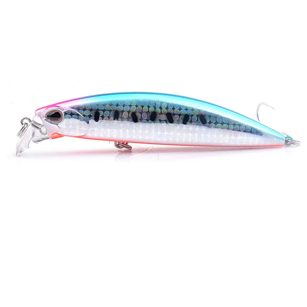 Super Lange Afstand Geluid Kraal Ondergedompeld Minnow Hard Aas Visaas 30G/95Mm Vis Lokt Speciaal Gedood Voor Zeebaars