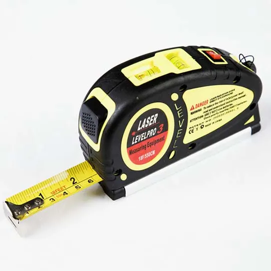 Accuracy Precision 18 Feet Measure Tape Measuring Equipment Laser Level