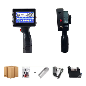 Yaomatec 25,4mm Smart Touch Tragbares Verfalls datum Digitale Seriennummer Handheld-Tinten strahl drucker Batch-Codier maschine für Kartons